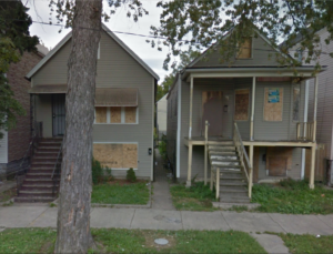 Abandoned homes in Back of the Yards